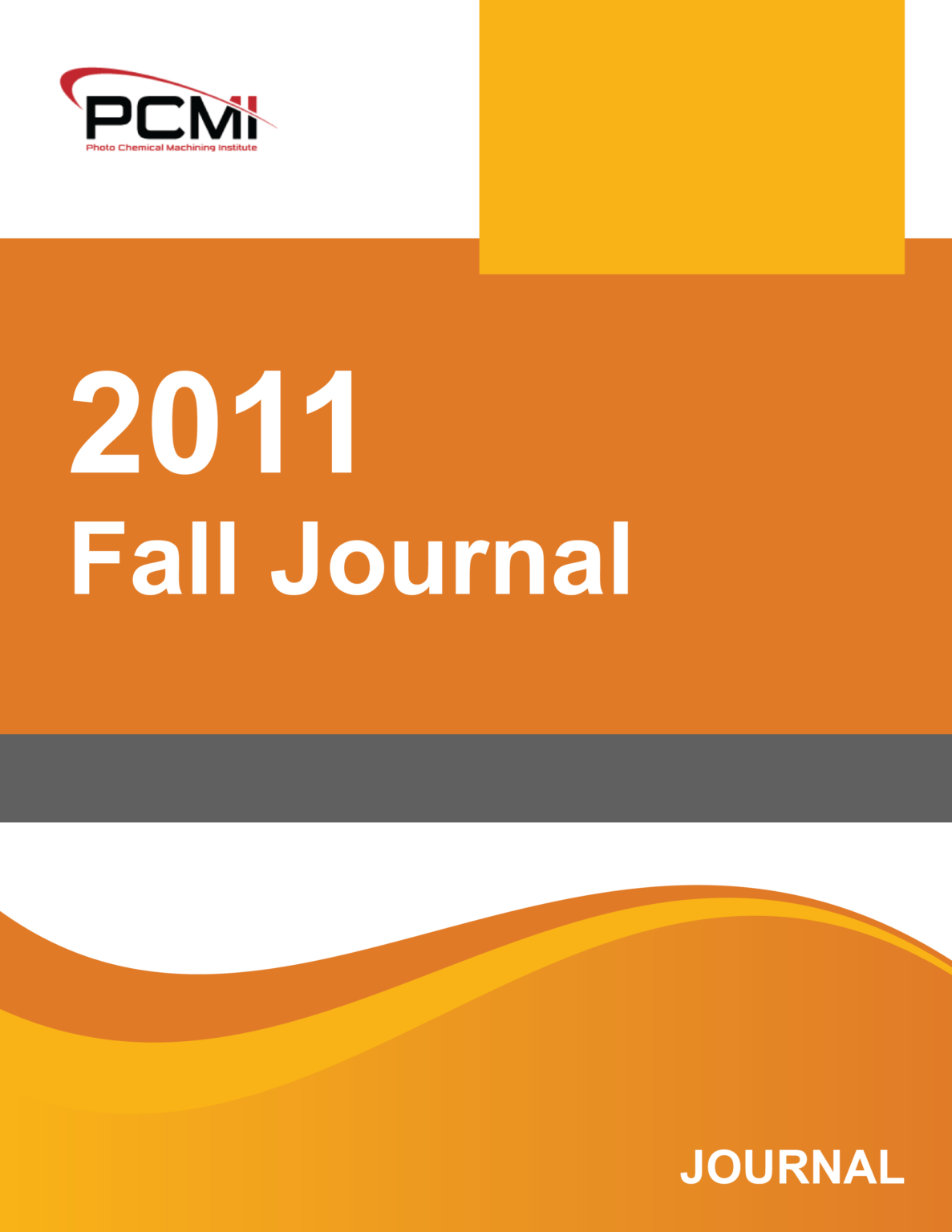 2011 Fall Journal