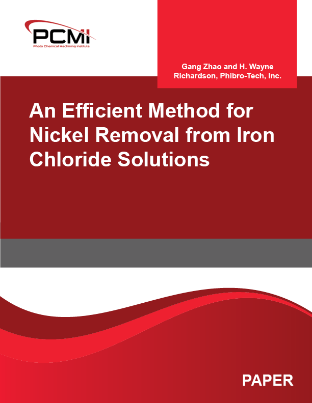 An Efficient Method for Nickel Removal from Iron Chloride Solutions
