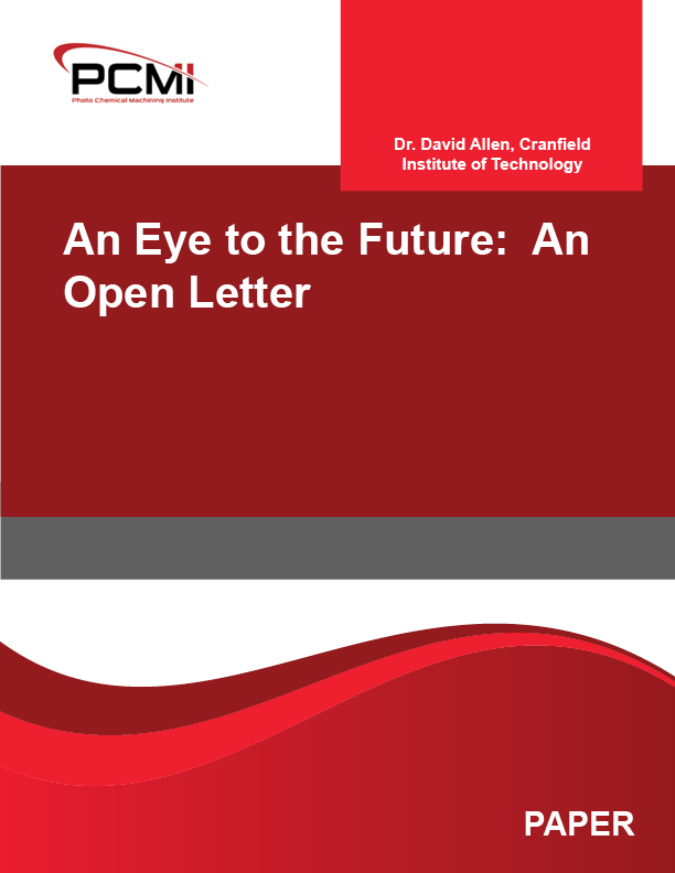An Eye to the Future:  An Open Letter