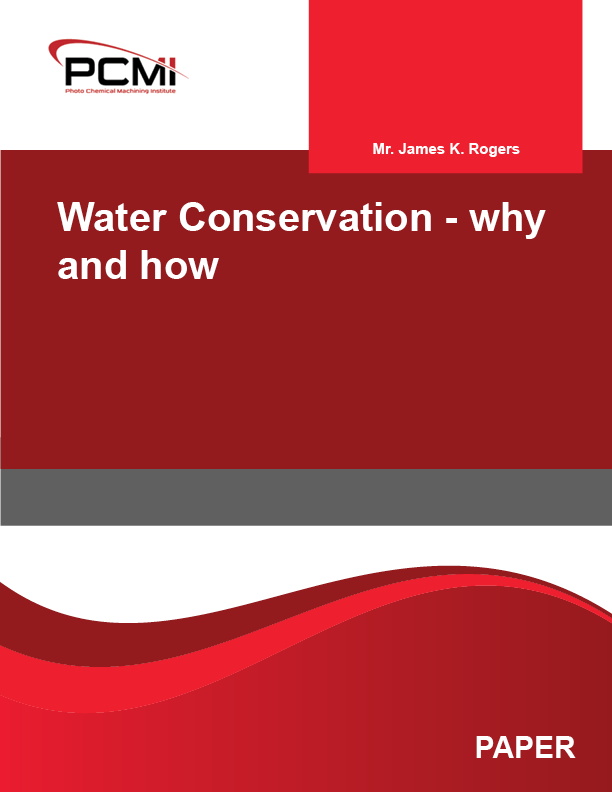 Water Conservation – why and how