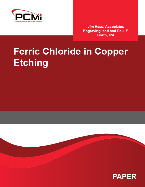Ferric Chloride in Copper Etching
