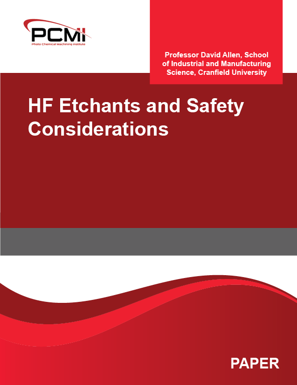HF Etchants and Safety Considerations