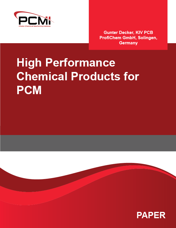 High Performance Chemical Products for PCM