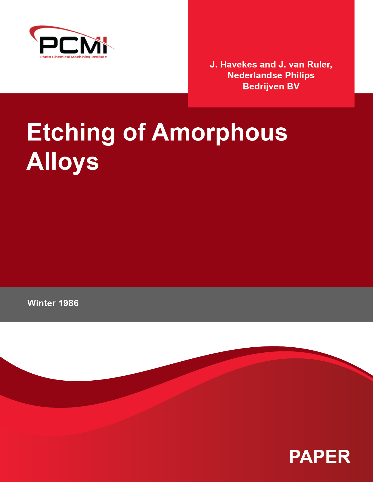 Etching of Amorphous Alloys