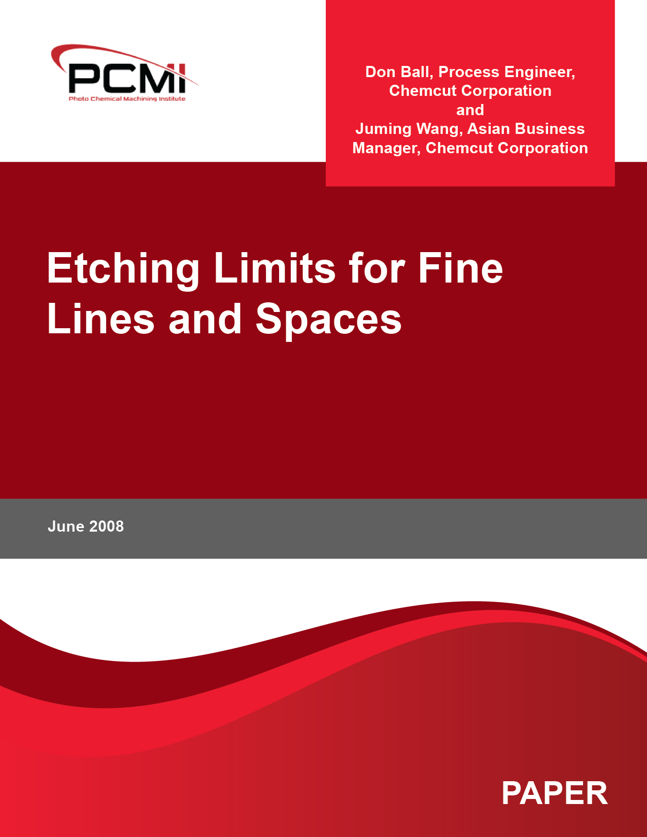 Etching Limits for Fine Lines and Spaces
