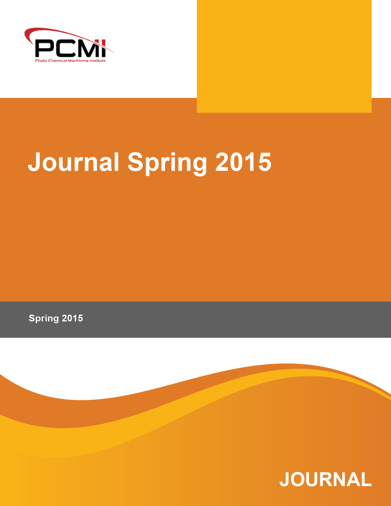 2015 Spring Journal