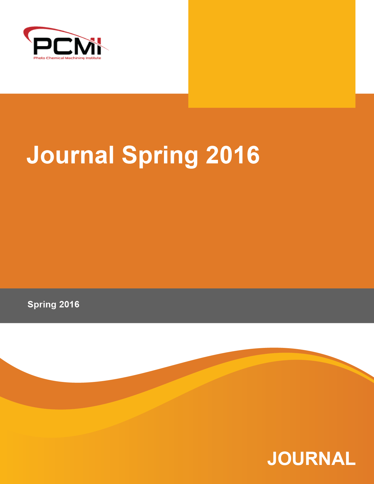 2016 Spring Journal