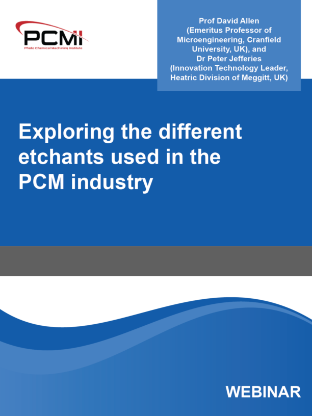 Exploring the different etchants used in the PCM industry