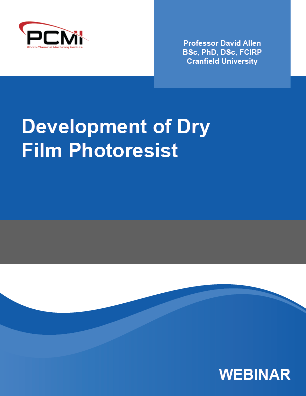 Development of Dry Film Photoresist Webinar Recording